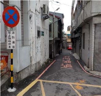 臺中市轄內消防通道劃設禁止臨時停車