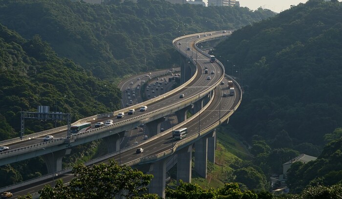 國道高速公路五楊高架橋段