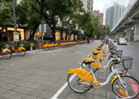 新北市公共自行車租借站Youbike2.0車柱