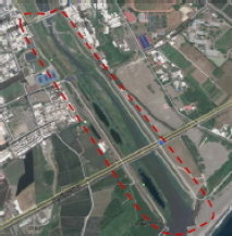 臺東縣東海自然生態處理場鳥瞰圖