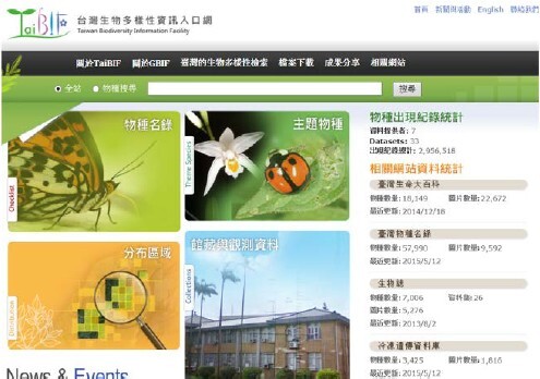 台灣生物多樣性資訊入口網站