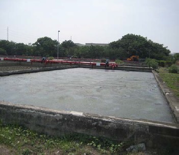 經濟部工業局大發污水處理廠-曬乾床