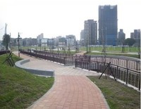 新北市土城暫緩發展區土地重劃後一景