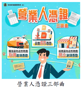 營業人憑證三部曲圖片