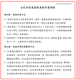 文策院查核作業要點