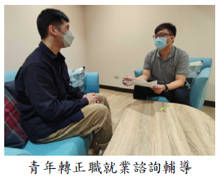 青年轉正職就業諮詢輔導
