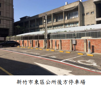新竹市東區公所後方停車場