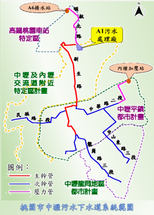 桃園市中壢污水下水道建設計畫