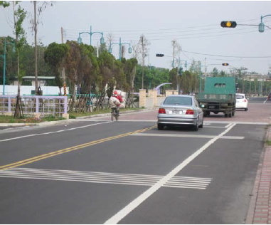 西螺鎮 I-1 號道路改善工程完工通車情形