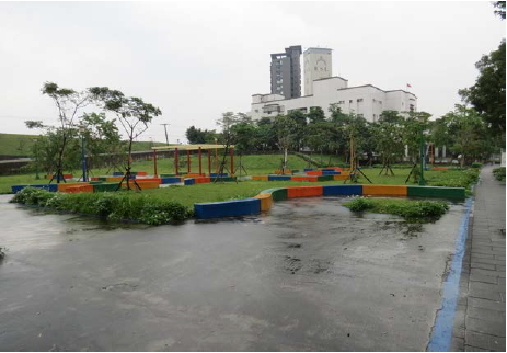 審計部查核時位處臺北市區重慶北路建築基地現地情形