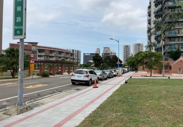 新竹縣政府文化局於園區設置通學步道