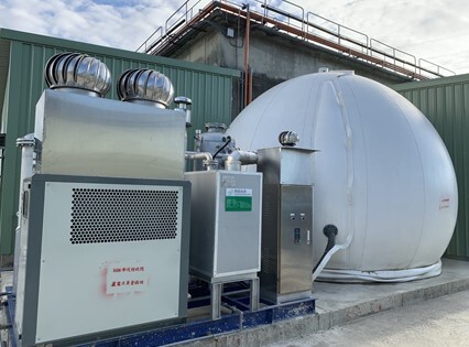 桃園市沼氣發電綠能設施
