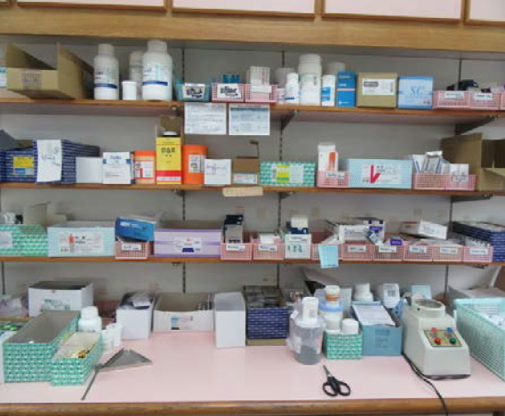嘉義縣所屬衛生所藥品陳列情形