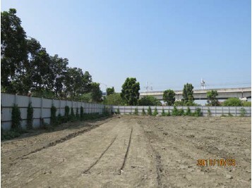 填土工程施工中街廓