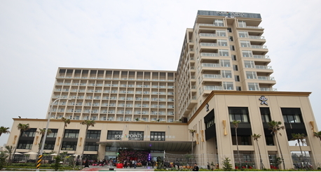 民間投資興建觀光旅館(澎湖福朋喜來登酒店)開幕現場
