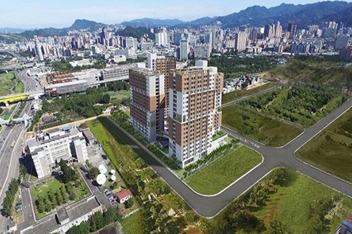 新北市新店中央新村北側青年社會住宅