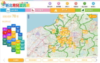 新北市公共親子館分布圖