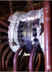 大林電廠鍋爐銲道檢修照片