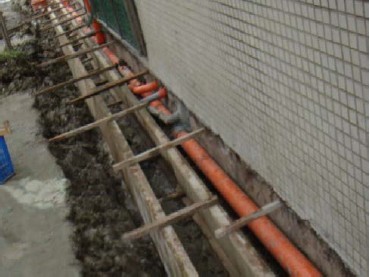 臺北市污水下水道用戶接管施工照片