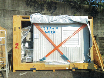 台電公司變頻電纜耐壓試驗設備照片