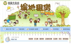 桃園市政府場地租借系統