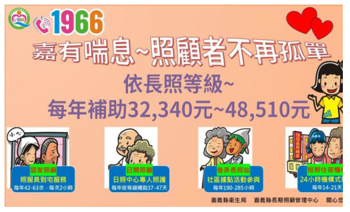 嘉義縣長照喘息服務