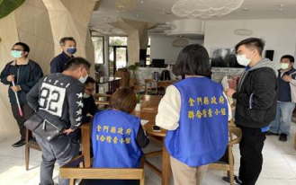 金門縣政府聯合稽查小組辦理民宿稽查作業