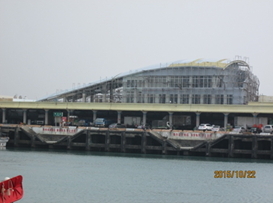 梧棲漁港魚貨直銷中心整建現況