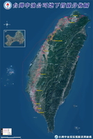 台灣中油公司地下管線分佈圖