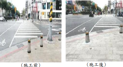 臺北市中華路一段57號寶慶路口車阻改善