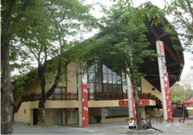 高雄市新客家文化園區演藝廳外觀