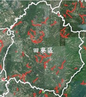 高雄市農地重劃區外農路分布圖
