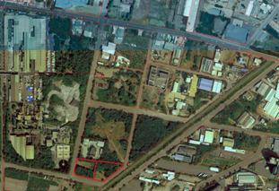 臺東縣利家重劃區豐工段147及148地號土地位置