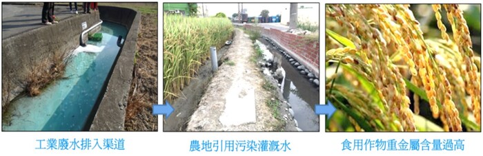 污染途徑示意圖