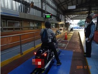 大型重型機車儀器檢驗情形